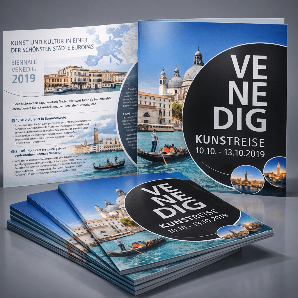 Flyer aus dem Digitaldruck von Printzz Braunschweig